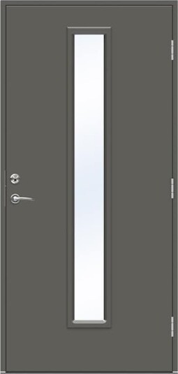 Ytterdør Swedoor Advance-Line Nordic Narvik med Yale Doorman Classic Home