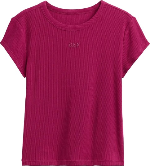 GAP Kids Mini Logo T Shirt From The Gap Collection Pink 128/134 GAP Kids Mini Logo T Shirt From The Gap Collection Pink 128/134