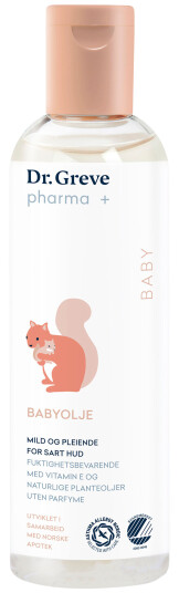 Dr Greve Pharma Babyolje 200 ml Dr Greve Pharma Babyolje 200 ml