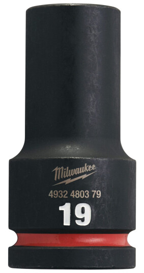 Milwaukee 3/4" Dyp 19mm Småhull Småbolthode Håndverktøy