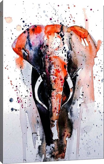 Canvasbilde Flerfarget 50x70 cm