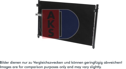 Kondensator, klimaanlegg AKS DASIS 112160N