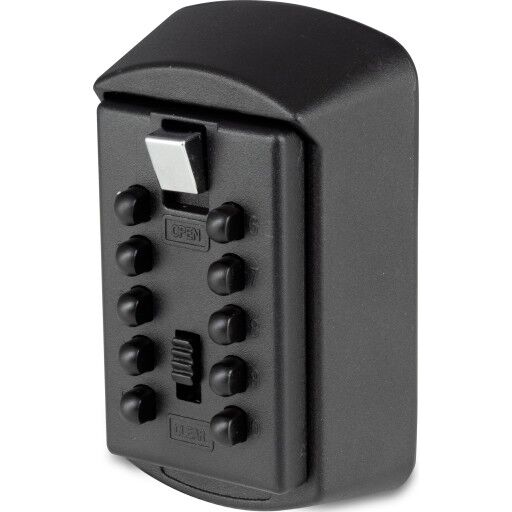 Nøkkelboks med tastatur black 100x59x41 mm Nøkkelboks med tastatur black 100x59x41 mm