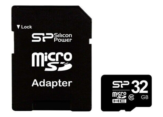 Silicon Power - flash memory card - 32 GB - microSDHC