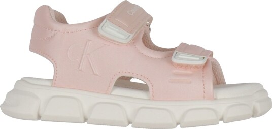 Calvin Klein Sandaler Velcro Rosa Calvin Klein 26 Sandals Hvit