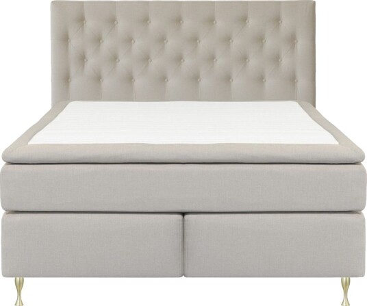Select No 5 Kontinentalseng 180x200 Medium Lateks Beige/Gullben
