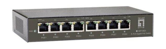 LevelOne GEP-0823 - switch - 8 ports (4015867207444)