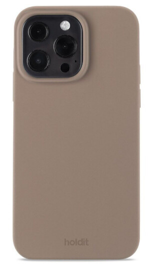 Holdit iPhone 13 Pro Soft Touch Silikon Deksel - Mocha Brown