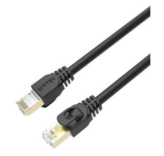Unitek C1808hbk 0,5 M Cat7 S/Ftp S-Stp Rj-45 Rj-45 Sort