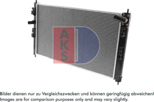 AKS DASIS 060082N Radiator motorkjøling AKS DASIS 060082N Radiator motorkjøling
