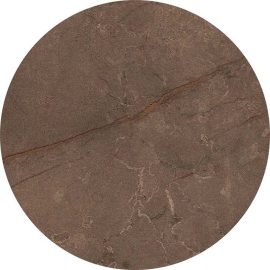 Stable Table OnTop Compact Laminate bordplate Armani maueve marble med brun kjerne 90 cm Brun