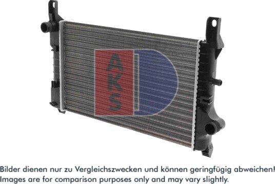 AKS DASIS 090140N Radiator motorkjøling