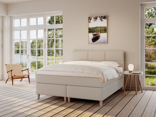 Nordic Dream Snefrid Fjäll 200x200 Sand