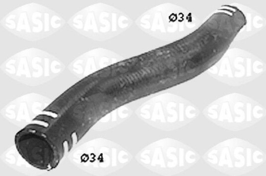 SASIC SWH6611 Radiatorslange SASIC SWH6611 Radiatorslange
