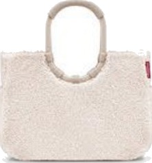 Reisenthel Loopshopper L Handlenett Hvit Aluminium Mønster Punktmønstret 25 L Reisenthel Loopshopper L Handlenett Hvit Aluminium Mønster Punktmønstret 25 L
