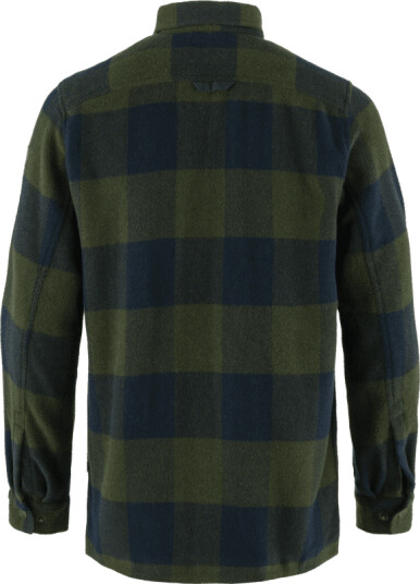 Fjellreven Men's Canada Shirt L , Deep Forest-Dark Navy