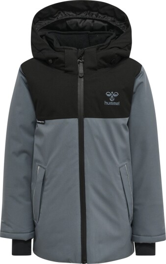 Hummel Kids' hmlLogan Tex Jacket Stormy Weather 110, Stormy Weather