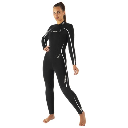 Seac Badedrakt Feel-S Black/Silver Seac Badedrakt Feel-S Black/Silver