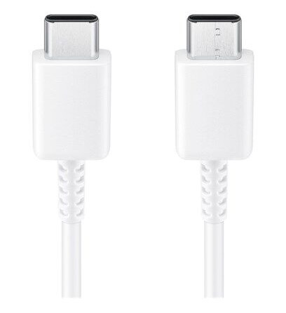 Samsung USB-C Kabel 1m 3A Hvit EP-DA705 Samsung USB-C Kabel 1m 3A Hvit EP-DA705
