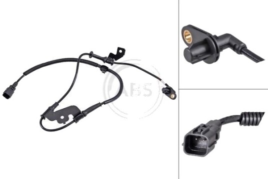 Sensor, ABS A.B.S. 32089
