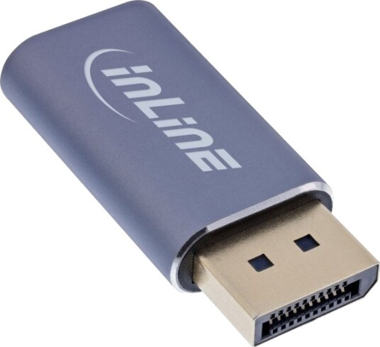 Inline 64107I Usb Type C Displayport Hunkjønn Hankjønn Rett Rett Inline 64107I Usb Type C Displayport Hunkjønn Hankjønn Rett Rett