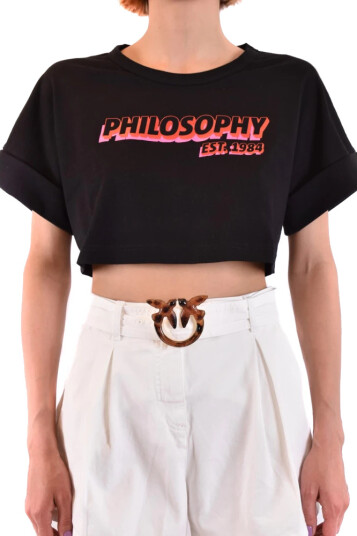 Philosophy di Lorenzo Serafini Dame Topper Svart S,