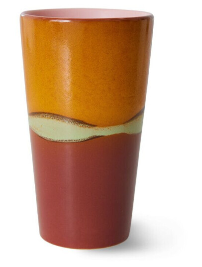 HKliving 70's lattekopp Clay