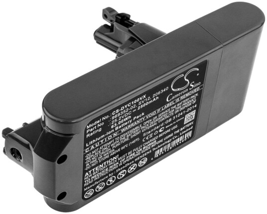 Centenex CS-DYC100VX Batteri for Dyson Cyclone V10 25,2V, 2500mAh