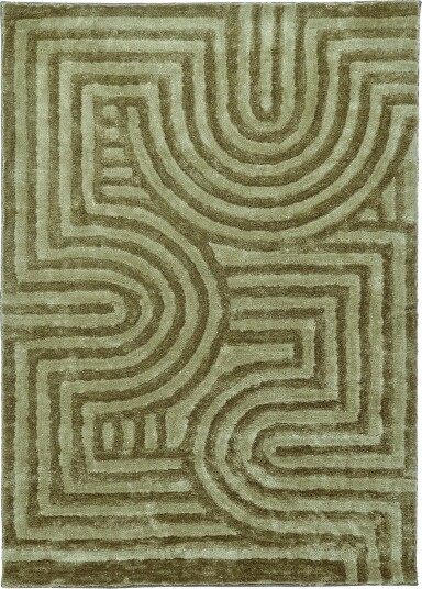 Ryetepper Volos grønn Størrelse: 240 x 340 cm