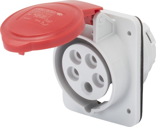 Gewiss Stikk innfelt 32A 3P+N+J 400VIP44 GW62221H Gewiss Stikk innfelt 32A 3P+N+J 400VIP44 GW62221H