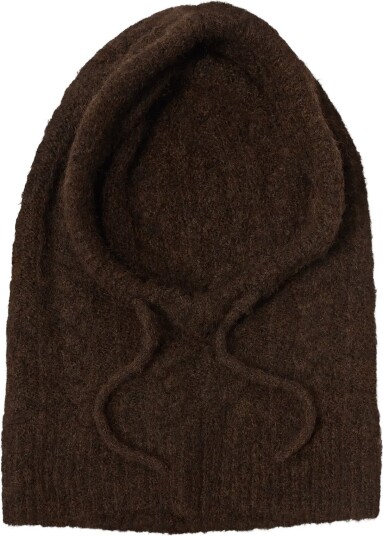 Object Objmilu Cable Knit Balaclava Noos - JAVA - One Size