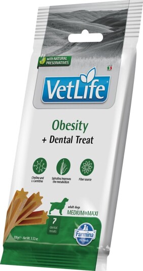 Farmina Vet Life Dental Obesity M/L 100G