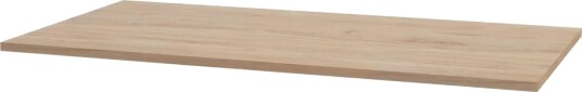 Vikingbad Benkeplate MFC Skandinavisk eik / 120cm