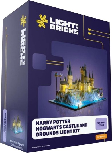 Light My Bricks Hogwarts Castle & Grounds lyssett