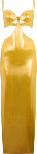 Roberto Cavalli Dame Kjoler Gul M, Roberto Cavalli Dame Kjoler Gul M,