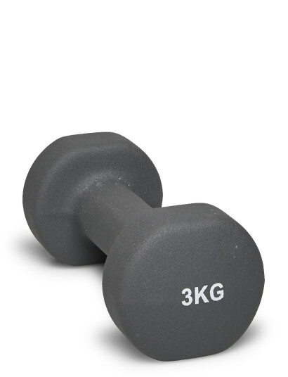 Endurance Dumbbell 3 Kg Grey 3 KG Endurance Dumbbell 3 Kg Grey 3 KG