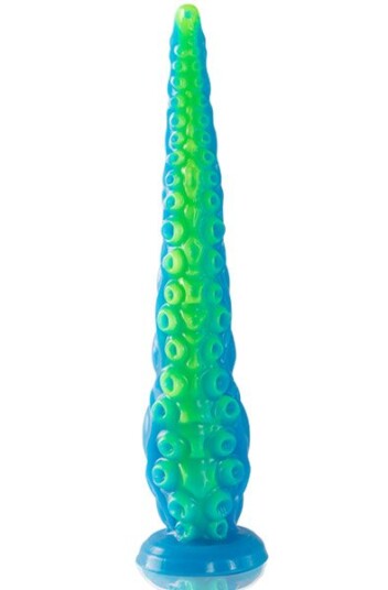 Scylla Fluorescent Tentacle Dildo 25,5 cm