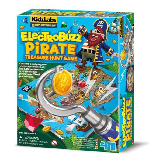 4M KidzLabs Gamemaker/ ElectroBuzz Pirate Treasure Hunt 4M KidzLabs Gamemaker/ ElectroBuzz Pirate Treasure Hunt