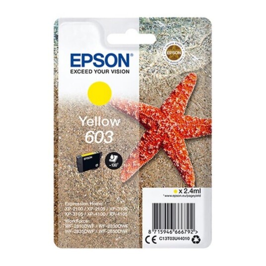 Epson Kompatibel Blekkpatron Epson 603 - Svart Epson Kompatibel Blekkpatron Epson 603 - Svart