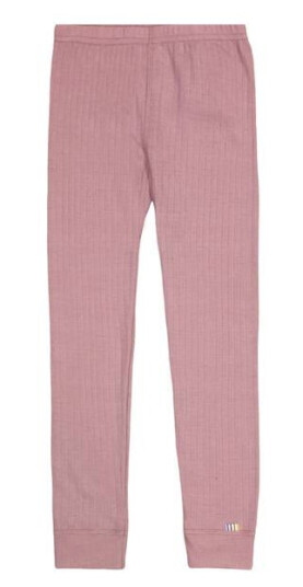 Joha Ribb Leggings I Merinoull, Old Rose Joha Ribb Leggings I Merinoull, Old Rose