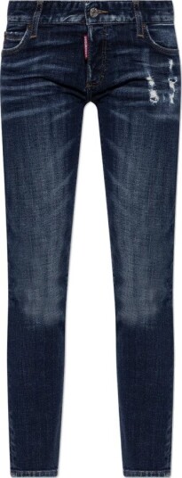Dsquared2 Dame Jeans Blå XL,