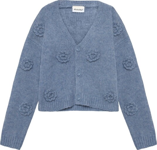 Minymo Cardigan Strikk Måneskinn Blue Minymo 10 år (140) Cardigan Blå Minymo Cardigan Strikk Måneskinn Blue Minymo 10 år (140) Cardigan Blå