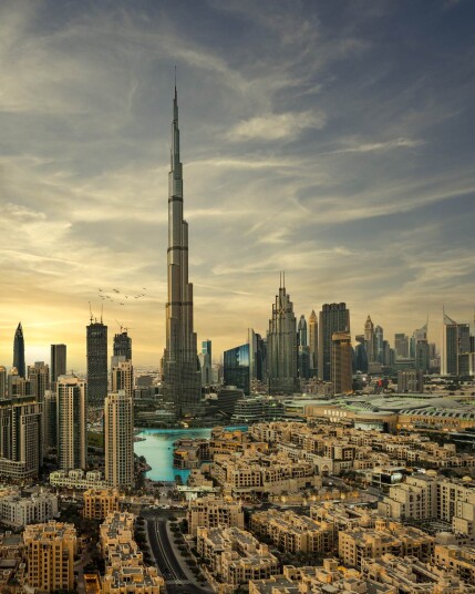 Plakat Burj Khalifa Skyline Plakat Burj Khalifa Skyline