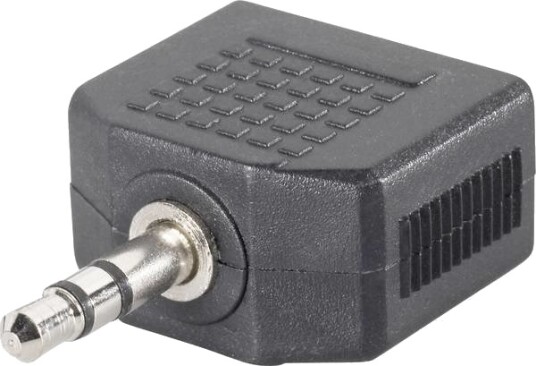 Speaka Professional Sp-7870244 3.5 Mm 2 X 3.5Mm Svart