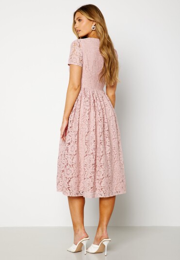 Bubbleroom Occasion Camala Midi Dress Dusty pink 36
