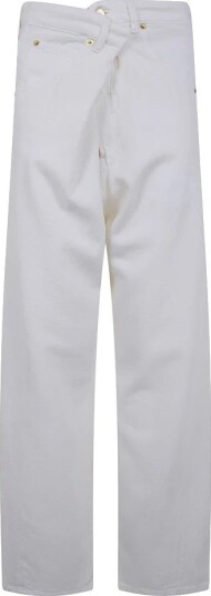 Darkpark Dame Jeans Hvit W25,