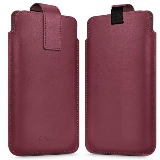 Tech Protect SM65 Mobildeksel Universelt 6-6,9" Burgunder