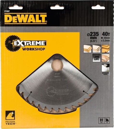 Dewalt Sagbl 235x30x40t DT4067 Dewalt Sagbl 235x30x40t DT4067