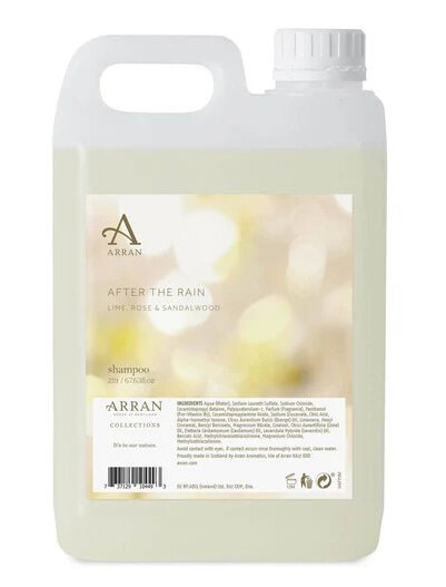 Arran Sense of Scotland After the Rain Lime Rose and Sandalwood Shampoo 2 l Refill