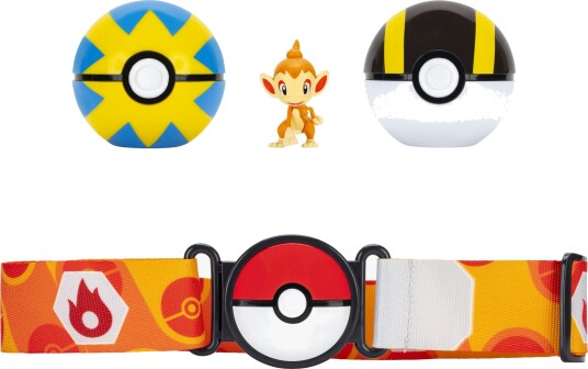 Pokémon Clip N Go Beltesett Chimchar - Multi Farge - For 3+ År Pokémon Clip N Go Beltesett Chimchar - Multi Farge - For 3+ År